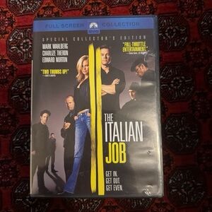 The Italian Job Blu-ray - Black and Yellow Cover